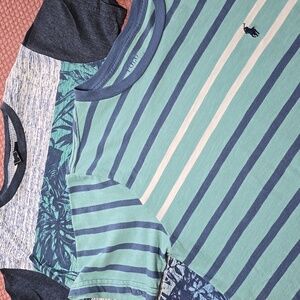 Lot of Two (2) Boys Shirts Polo Ralph Lauren and Ocean Current